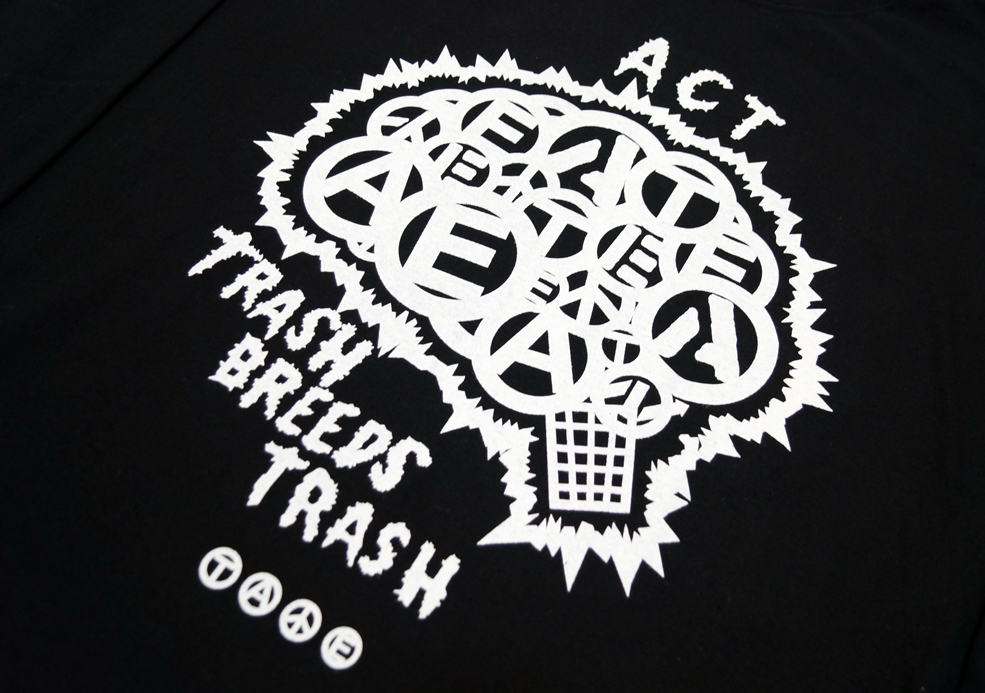 TRASH BREEDS TRASH X ACT VOL.3 -BRAIN LONG TEE-