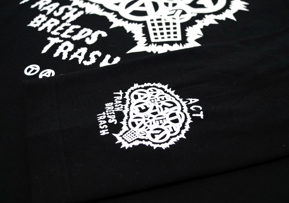 TRASH BREEDS TRASH X ACT VOL.3 -BRAIN LONG TEE-