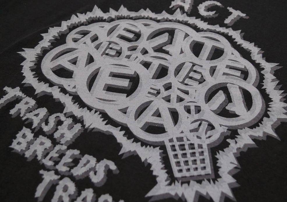 TRASH BREEDS TRASH X ACT VOL.3 -BRAIN TEE-