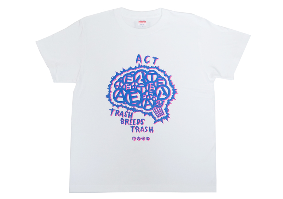 TRASH BREEDS TRASH X ACT VOL.3 -BRAIN TEE-