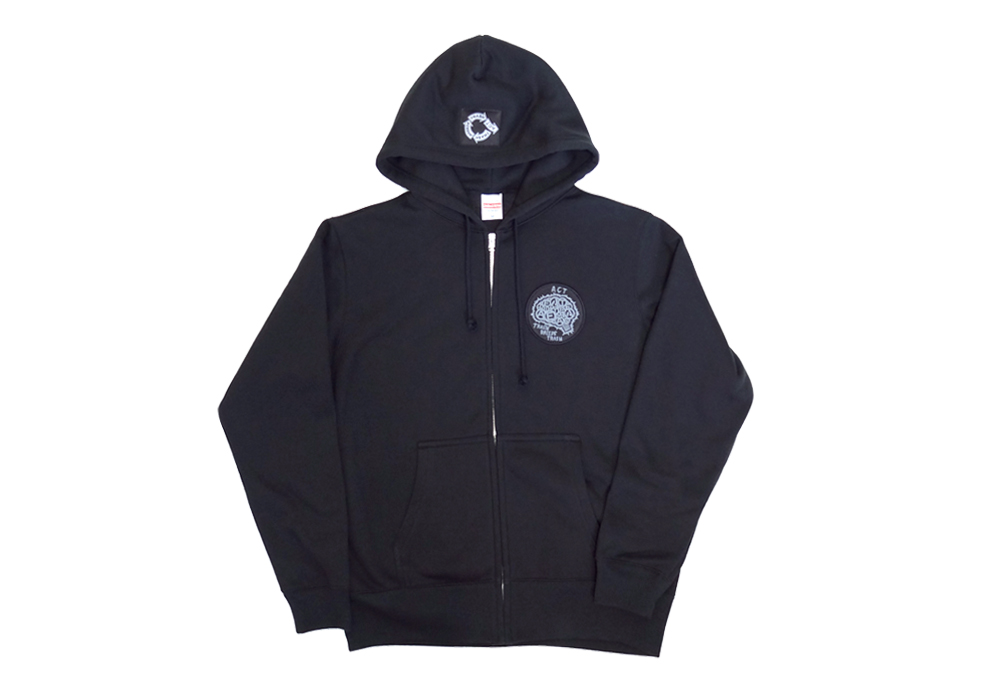TRASH BREEDS TRASH X ACT VOL.3 -BRAIN ZIP HOOD-